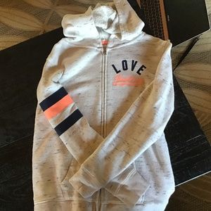 Zip up hoodie
